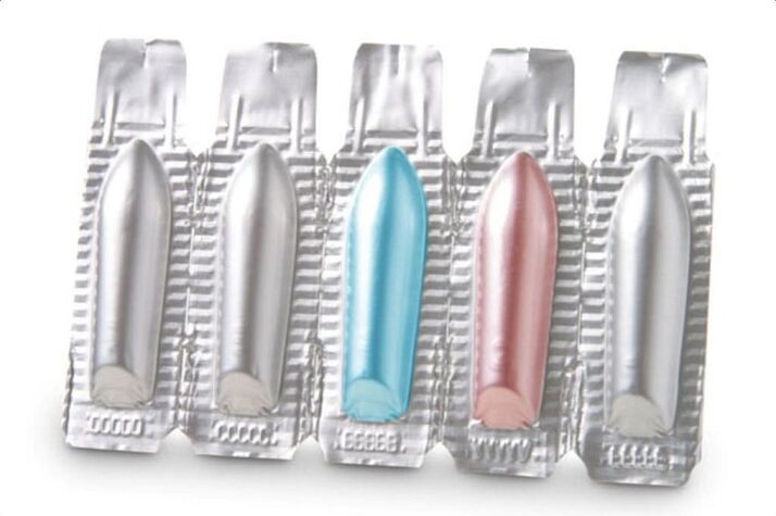 rectal suppositories for the treatment of prostatitis
